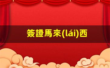 簽證馬來(lái)西亞多少錢(馬來(lái)西亞辦理簽證弗多少)