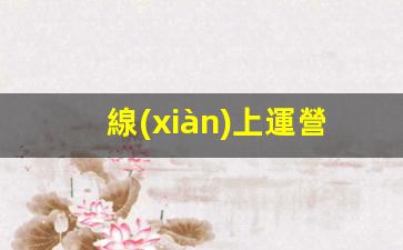 線(xiàn)上運營(yíng)可以怎么做呢插圖