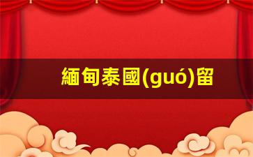 緬甸泰國(guó)留學(xué)回國(guó)工作簽(緬甸移民泰國(guó))