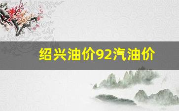 绍兴汽油价格92号-绍兴油价92汽油价