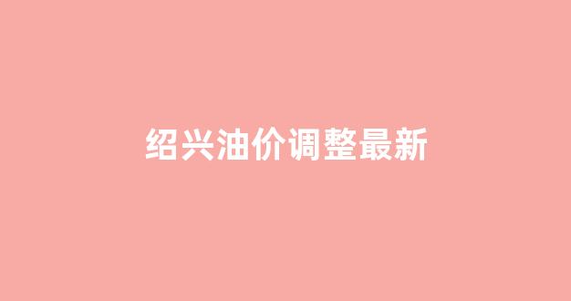 绍兴油价调整最新_绍兴油价有没有涨价