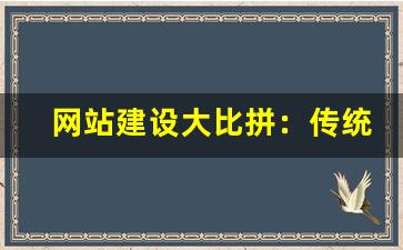 网站建设大比拼：传统与现代的较量