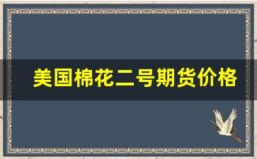 美国棉花二号期货价格行情分析(美国棉花二号期货价格行情分析报告)_https://www.jyywjc.com_股票行情_第1张