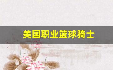 美国职业男子篮球-美国职业篮球骑士