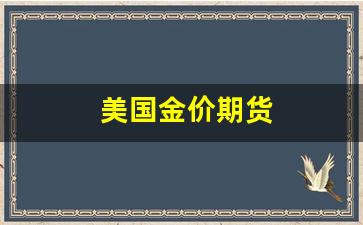 美国金价期货(美国期货黄金价格)_https://www.wanyuyiyao.com_深交所_第1张