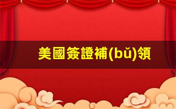 美國簽證補(bǔ)領(lǐng)簽證(美國簽證補(bǔ)資料通過率高嗎)