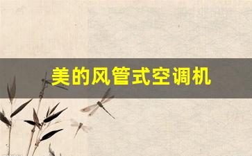 美的风管式空调机-美的风管式空调机可以用485接线吗