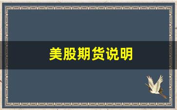 美股期货说明(美股期货市场)_https://www.hhem8.com_上交所_第1张