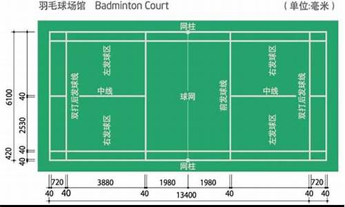 羽毛球场标准面积_羽毛球场的标准面积