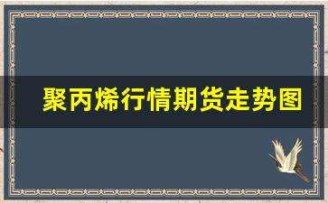 聚丙烯行情期货走势图(聚丙烯期货今日行情)_https://www.jianghaiboli.com_期货_第1张