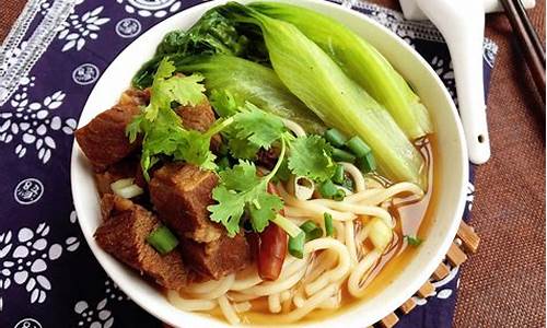 肉汤面条的做法_肉汤面条的做法大全