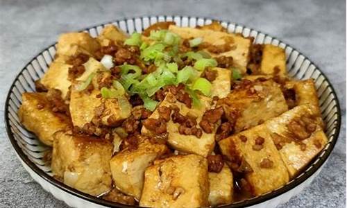 肉沫豆腐真实图片-肉沫豆腐做法大全简单做