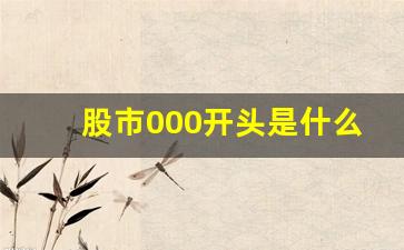 股市000开头是什么板块(000开头的股票属于哪个)_https://www.wguangz.com_郑商所_第20张
