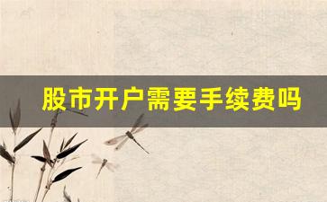 股市开户需要手续费吗(股市开户有什么讲究吗)_https://www.jnskb.com_装修公司_第1张
