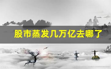 股市蒸发几万亿去哪了(a股蒸发万亿钱去哪里了)_https://www.heiljjianzu.com_深交所_第1张