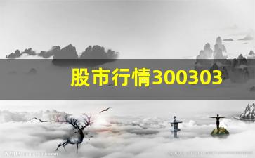 股市行情300303(股市行情今日走势)_https://www.syklpowerbike.com_上交所_第1张