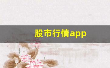 股市行情app(股市行情app下载安装)_https://www.lclxwz.com_郑商所_第1张