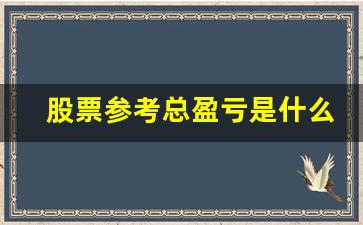 股票参考总盈亏是什么意思(股票参考总盈亏是什么意思呀)_https://www.luoxuangg888.com_科创板_第1张