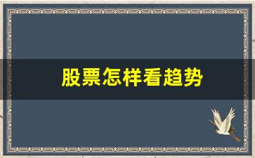 股票怎样看趋势(股票怎样看趋势走坏了)_https://www.brunchezvous.com_自由行_第1张