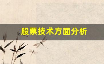股票技术方面分析(股票技术方面分析报告)_https://www.nalian8.com_科创板_第1张