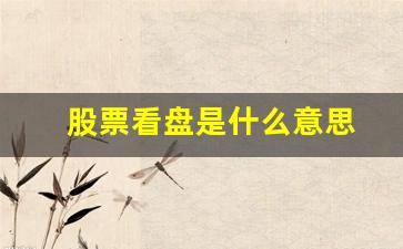 股票看盘是什么意思(股票 看盘)_https://www.gzyhshgzzx.com_郑商所_第1张