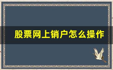 股票网上销户怎么操作(股票如何网上销户)_https://www.wguangz.com_郑商所_第1张