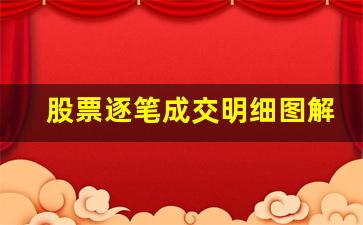 股票逐笔成交明细图解(股票逐笔明细箭头什么意思)_https://www.heiljjianzu.com_上交所_第1张