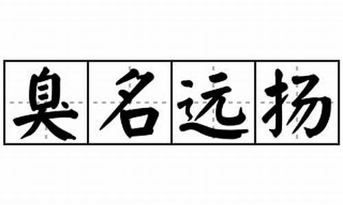 臭名远扬造句简单短句_臭名远扬造句简单短句10字