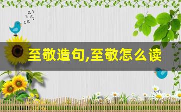 至敬造句,至敬怎么读,至敬的意思,至敬的组词-第1张图片-我的生活随想