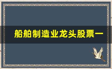 船舶制造业龙头股票一览表(军工船舶龙头股票一览表)_https://www.eamstsz.com_上交所_第1张