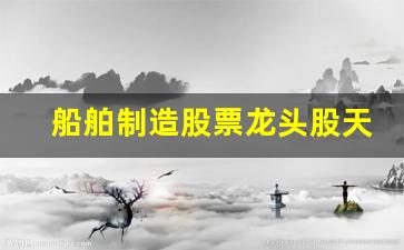 船舶制造股票龙头股天气预报(船舶制造股票有哪些龙头股)_https://www.wanyuyiyao.com_北交所_第1张