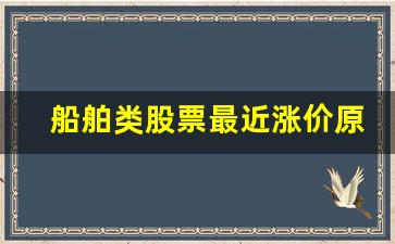 船舶类股票最近涨价原因(船舶股票行情)_https://www.jnskb.com_装修公司_第1张
