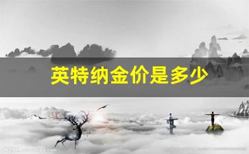 英特纳金价是多少_英特纳黄金怎么样