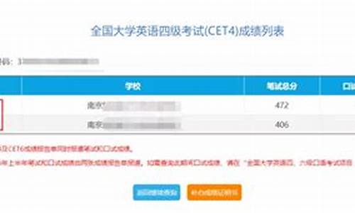 英语四级分数查询_英语四级分数查询身份证
