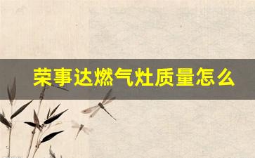 荣事达燃气灶质量怎么样-荣事达燃气灶质量怎么样515