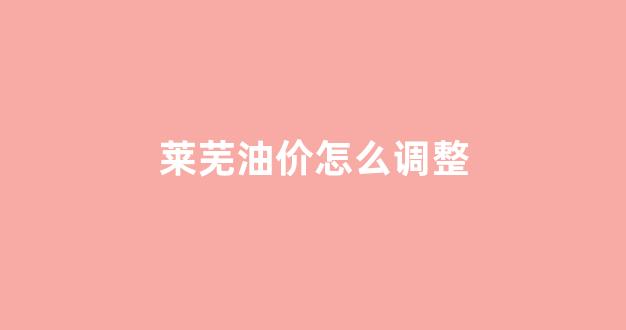 莱芜中石化油价_莱芜油价怎么调整