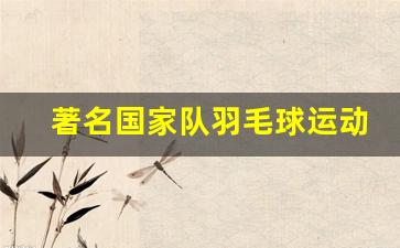 著名国家队羽毛球运动员是谁-著名国家队羽毛球运动员