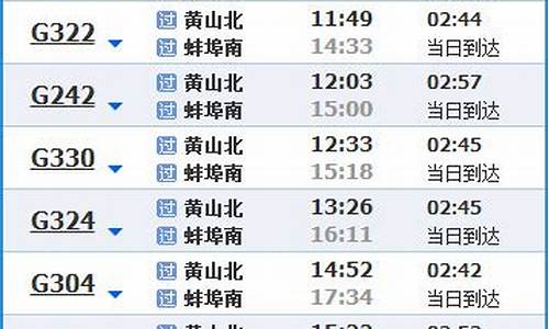 蚌埠列车时刻表查询最新_蚌埠列车时刻表