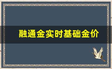融通金实时基础金价_融通金价报价