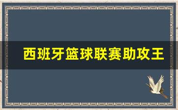 西班牙篮球联赛助攻王是谁-西班牙篮球联赛助攻王