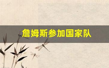 詹姆斯参加国家队-詹姆斯参加过几次国际比赛