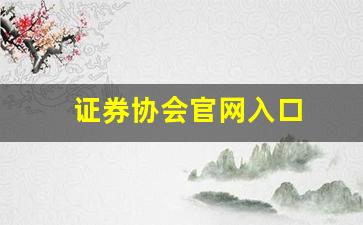 证券协会官网入口(证券交易协会官网)_https://www.wanyuyiyao.com_深交所_第1张