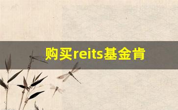 购买reits基金肯定会赚钱吗(买reits有风险吗)_https://www.wguangz.com_大商所_第1张