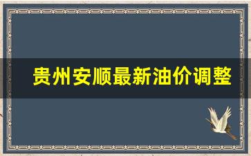 贵州安顺最新油价调整表-贵州安顺油价调整最新消息