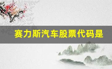 赛力斯汽车股票代码是多少(赛力斯汽车股权结构)_https://www.wanyuyiyao.com_科创板_第1张