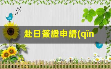 赴日簽證申請(qǐng)表(赴日簽證申請(qǐng)表打印雙面還是單面)