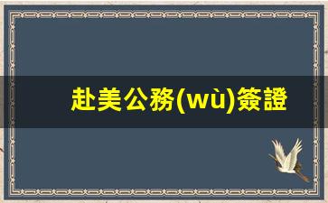 詳解公務(wù)員赴美公務(wù)簽證申請攻略，美國簽證辦理全流程揭秘