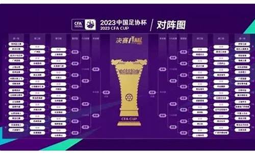 足协杯赛程2023赛程表最新,足协杯赛程2023