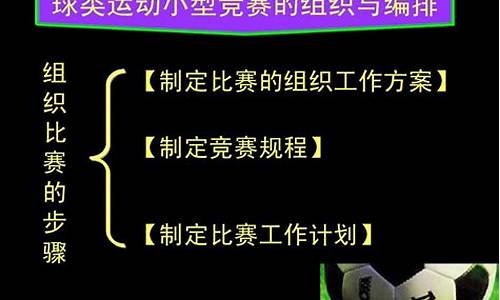 足球赛事的组织编排_足球赛事编排原则