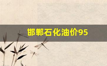 邯郸石油价格_邯郸石化油价95
